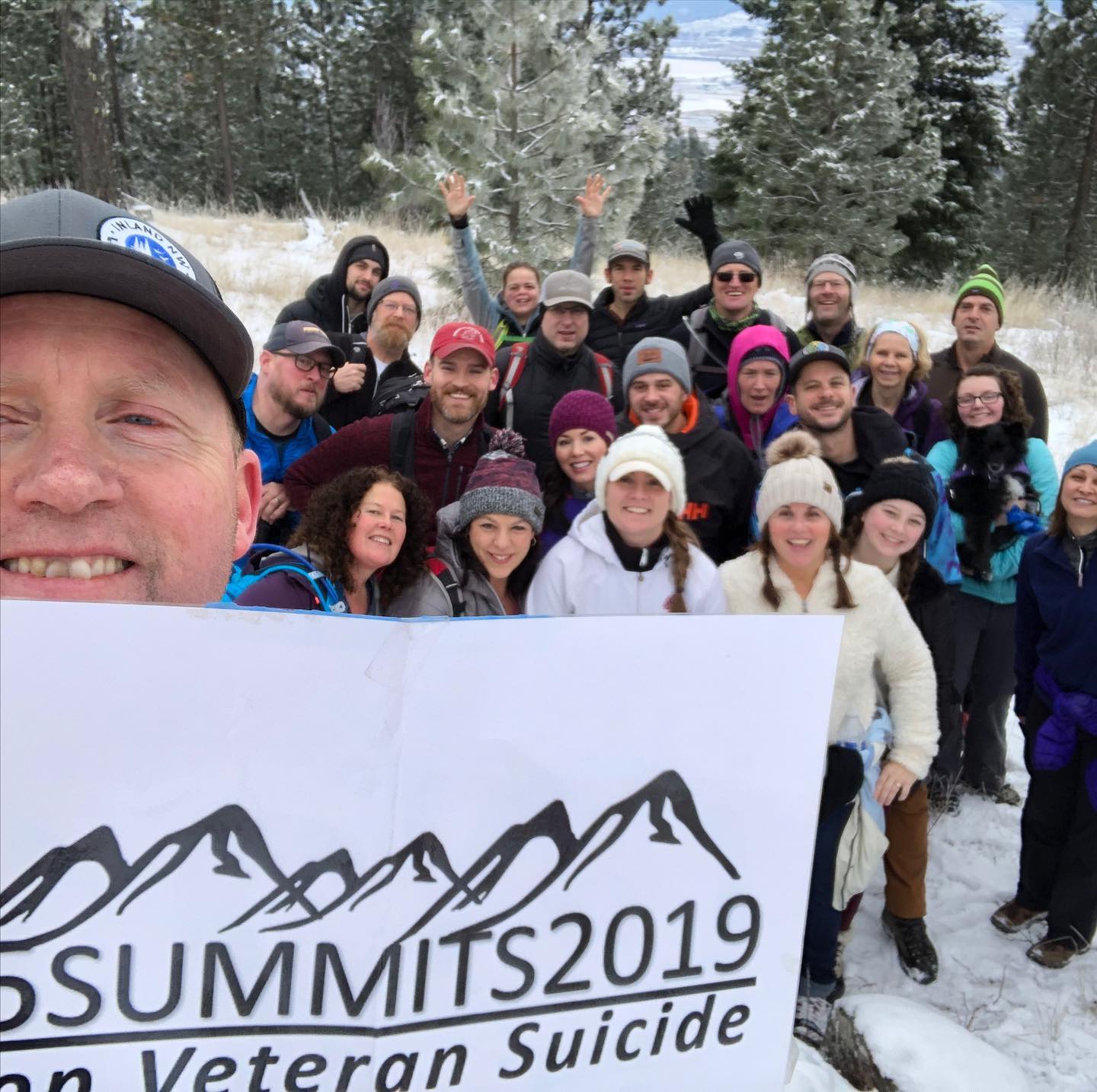 Mountain summit connected to the 55 Summits Challenge